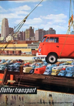 "Flotter Transport" Volkswagen Magazine 1960 (3287)